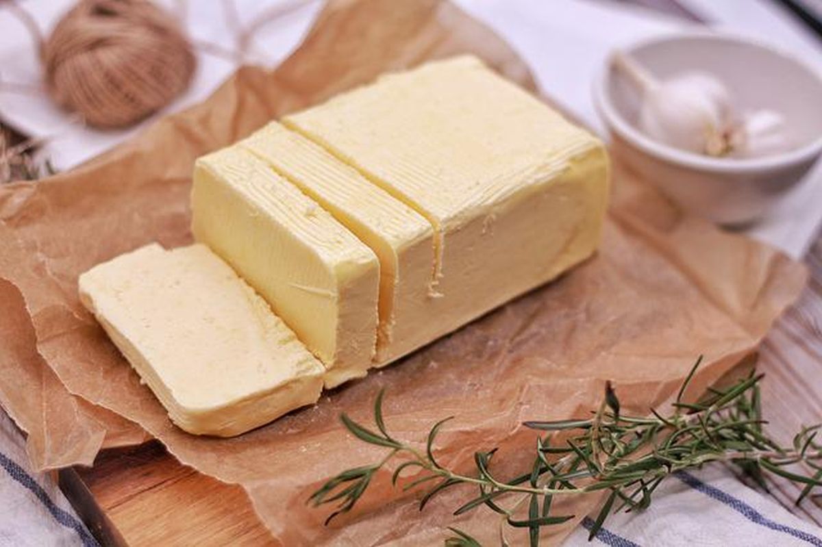 čerstvé máslo